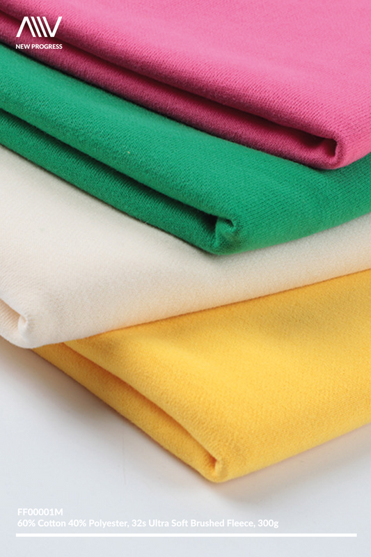 FF00001M - ULTRA SOFT 32S LIGHT BRUSHED FLEECE - 300G