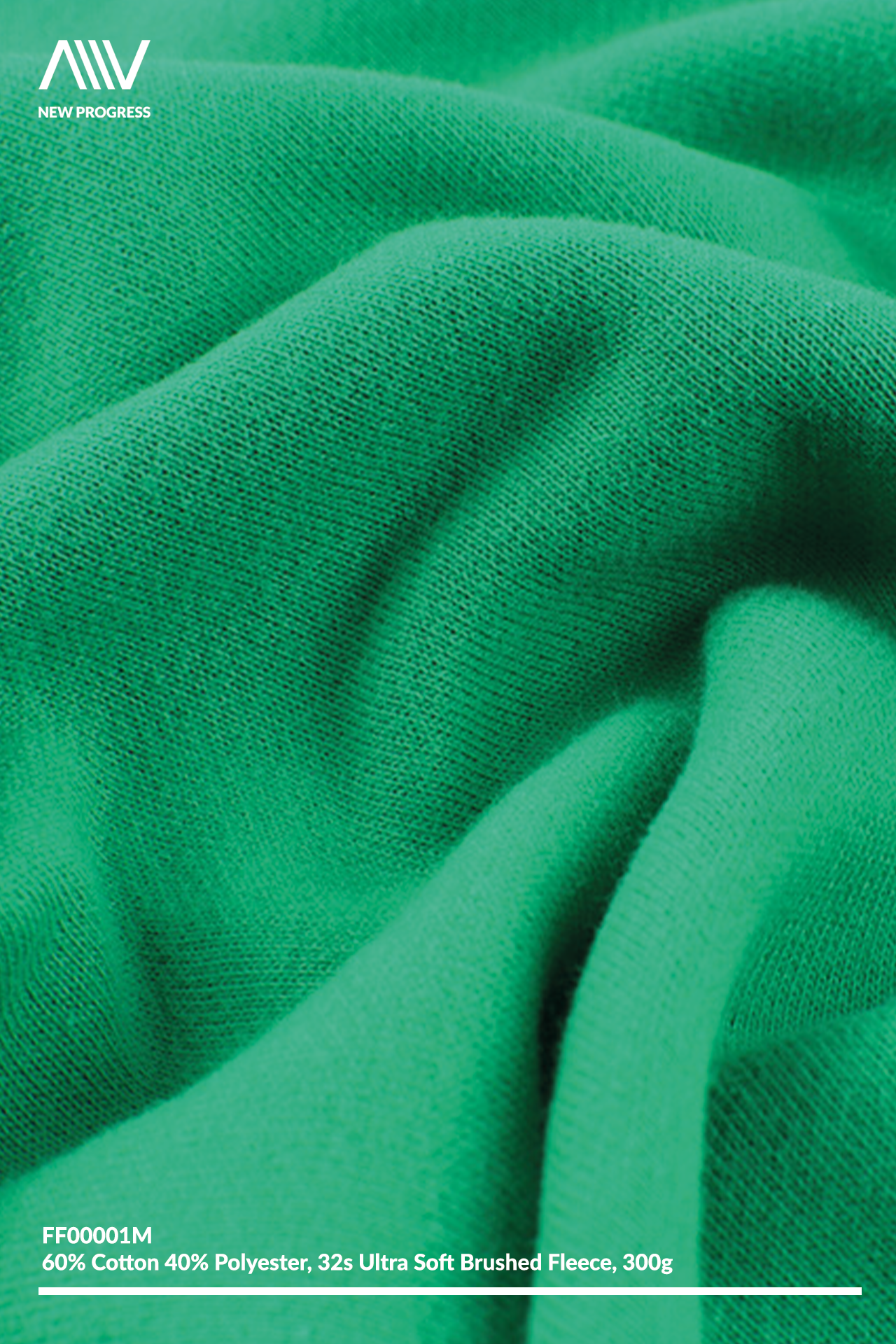 FF00001M - ULTRA SOFT 32S LIGHT BRUSHED FLEECE - 300G