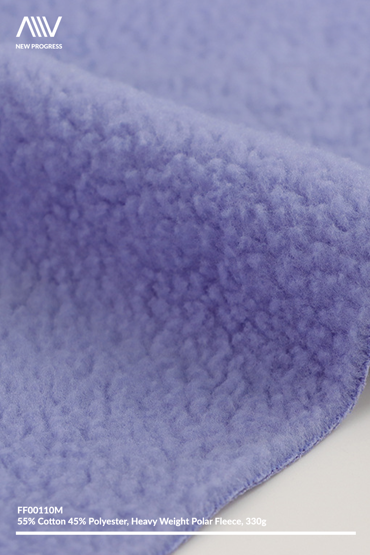 FF00110M - THERMAL COTTON BLEND HEAVY WEIGHT POLAR FLEECE - 330G