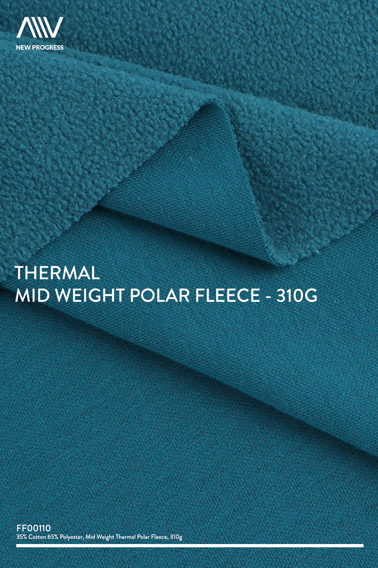 FF00110M - THERMAL MID WEIGHT POLAR FLEECE - 310G