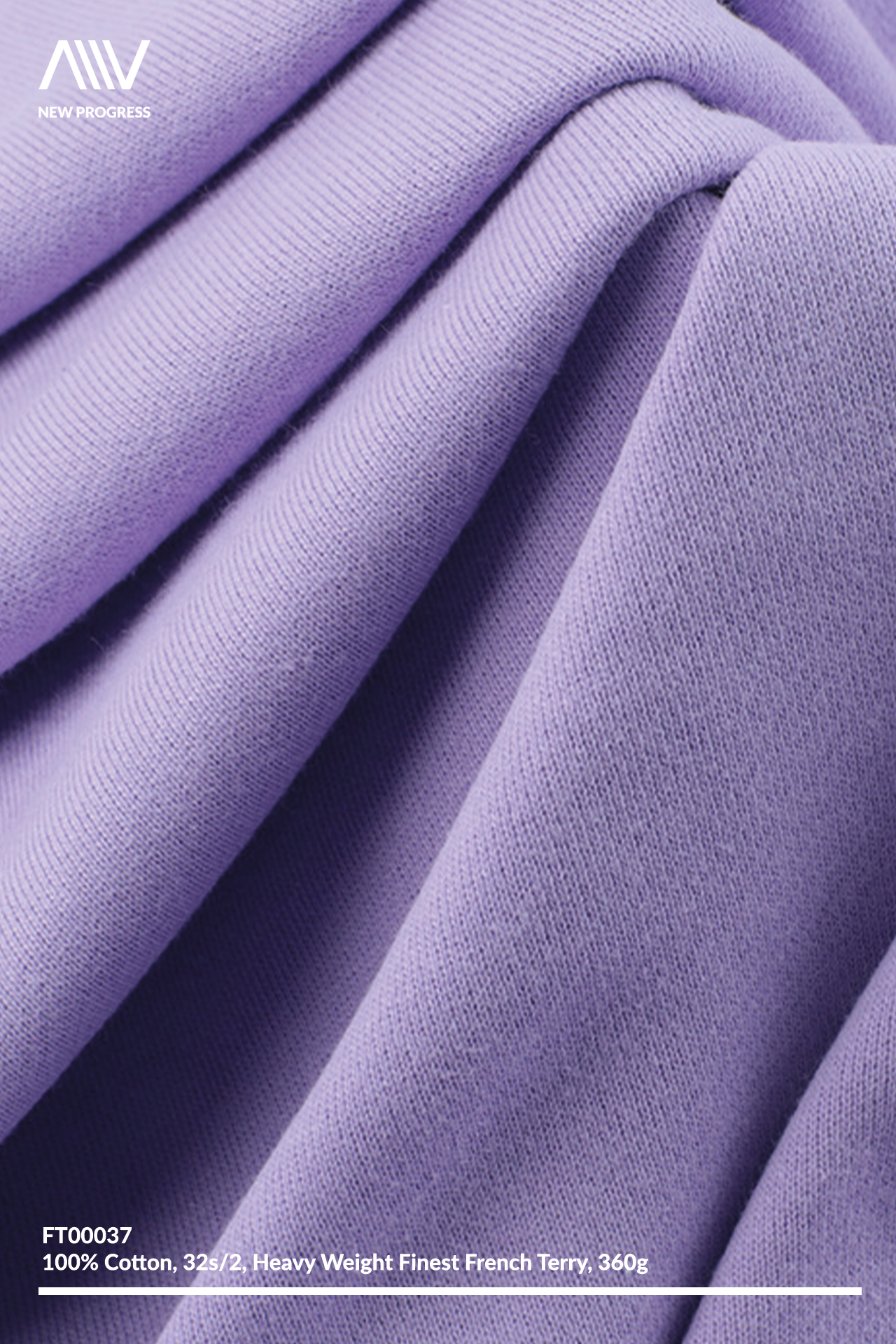 FT00037 - 32S/2 FINEST COTTON HEAVY WEIGHT FRENCH TERRY - 360G