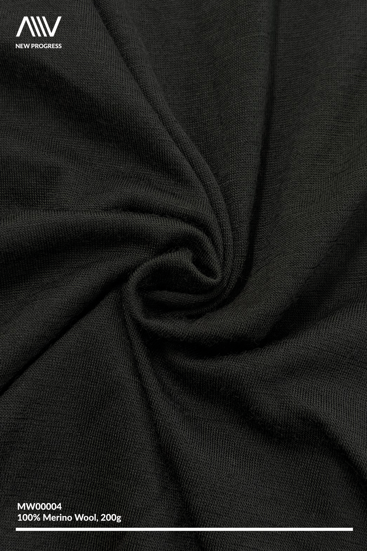 MW00004 - 18.9 Merino Wool Single Jersey - 200G