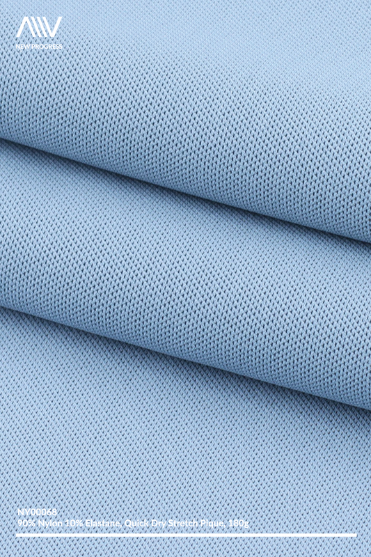 NY00068 - QUICK-DRY STRETCH NYLON PIQUE - 180G