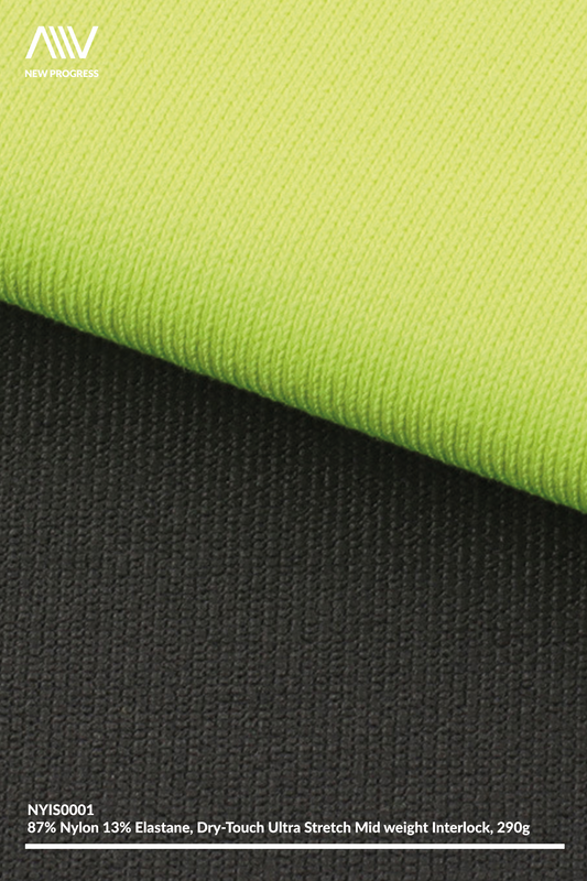 NYIS0001 - COTTON FEEL MID-WEIGHT ULTRA STRETCH INTERLOCK - 290G