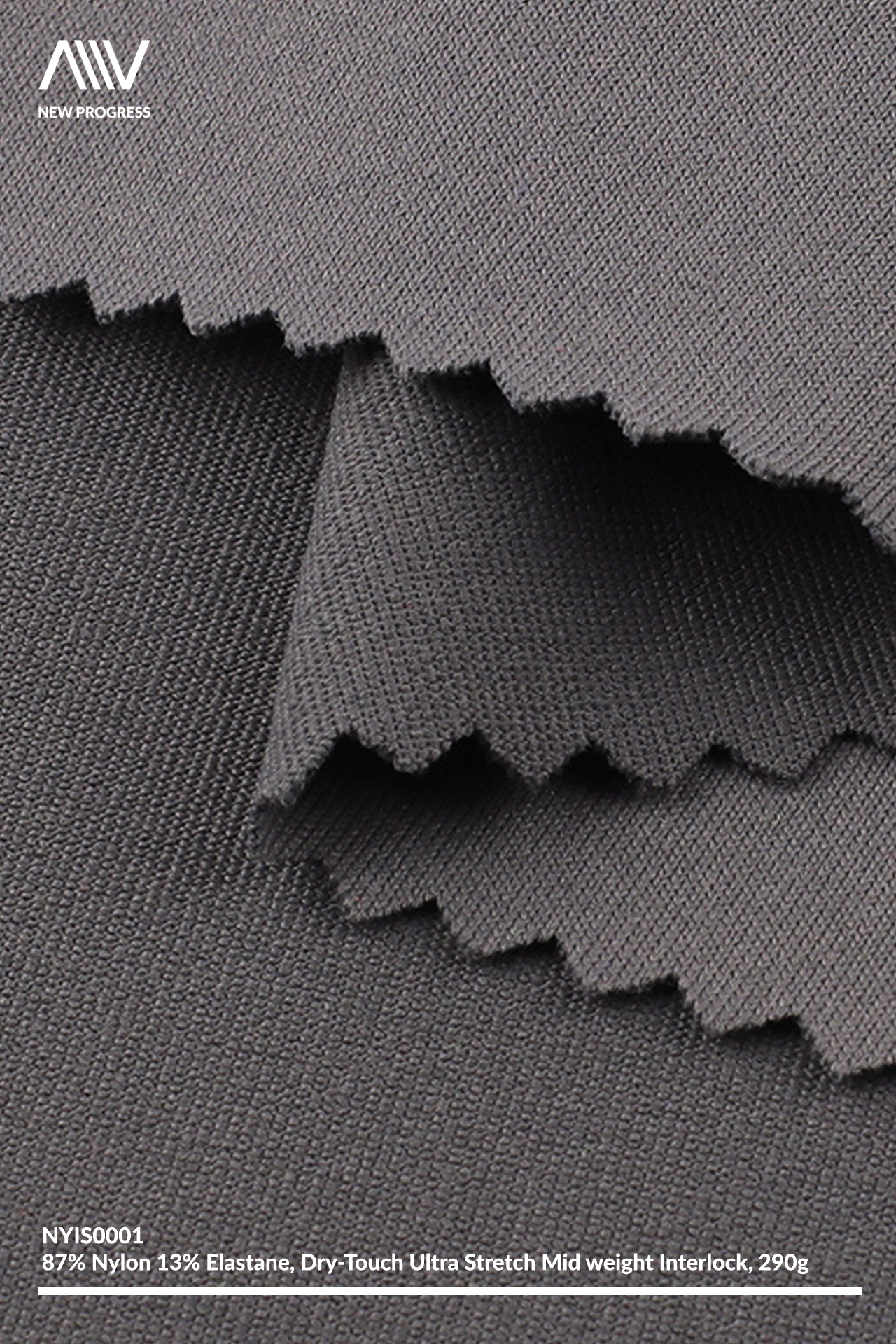 NYIS0001 - COTTON FEEL MID-WEIGHT ULTRA STRETCH INTERLOCK - 290G