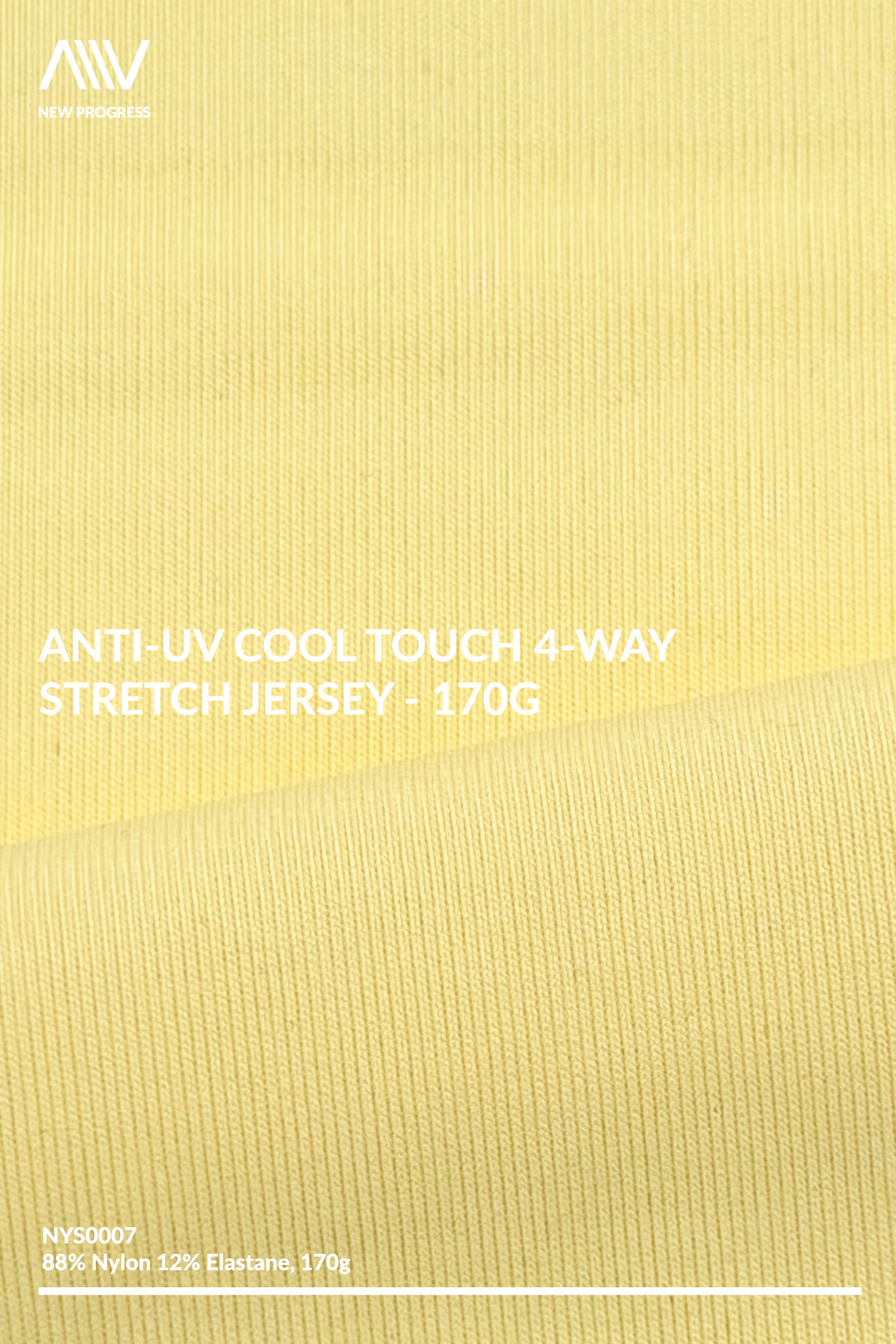 NYS0007 - Anti-UV Cool Touch 4-Way Stretch Jersey - 170G