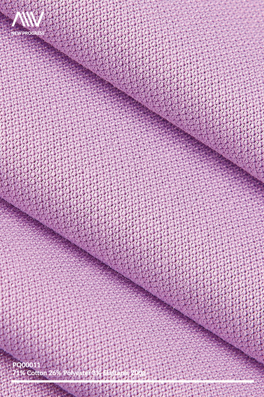 PQ00011 - 40s Stretch Cotton Pique - 200G