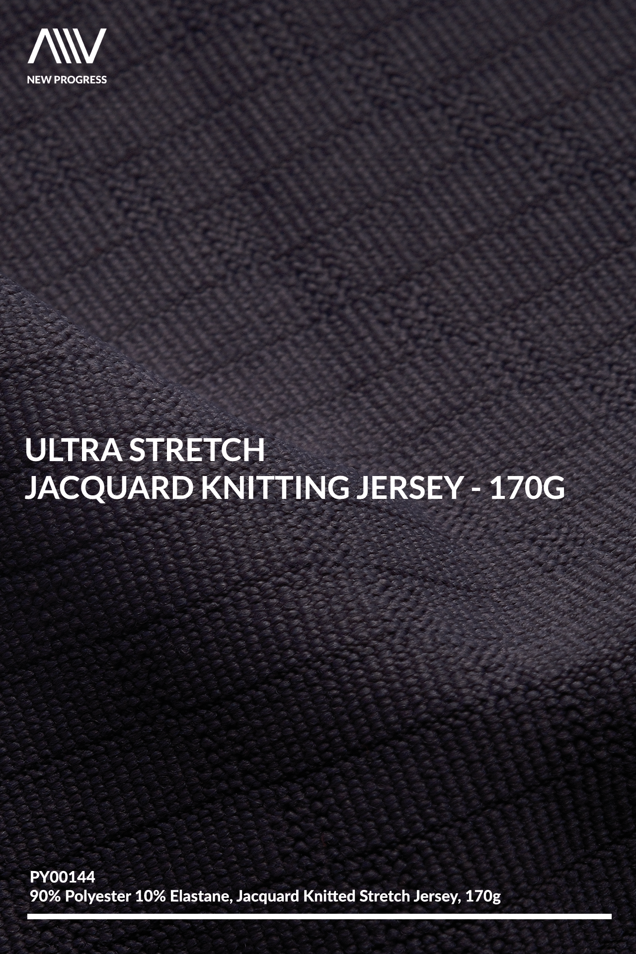 PYS0007 - ULTRA STRETCH JACQUARD KNITTING JERSEY - 170G