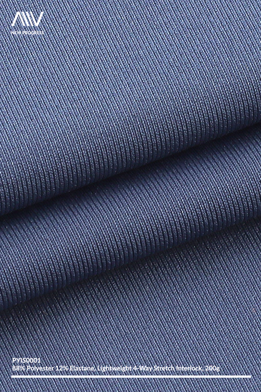 PYIS0001 - LIGHT-WEIGHT 4-WAY STRETCH ULTRA SOFT INTERLOCK- 200G
