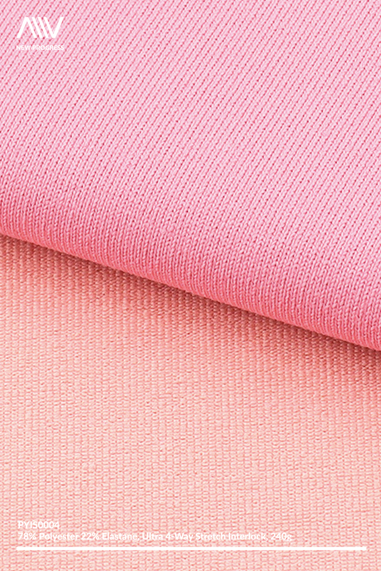 PYIS0004 - ULTRA 4 WAY STRETCH MID-WEIGHT INTERLOCK- 240G