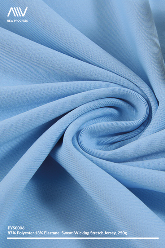 PYS0006 - SKIN-TOUCH QUICK-DRY ULTRA STRETCH JERSEY - 250G
