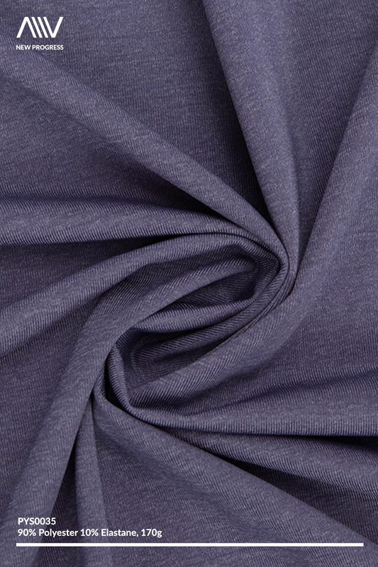 PYS0035 - Quick-Dry Lightweight Stretch Heather Jersey - 170G