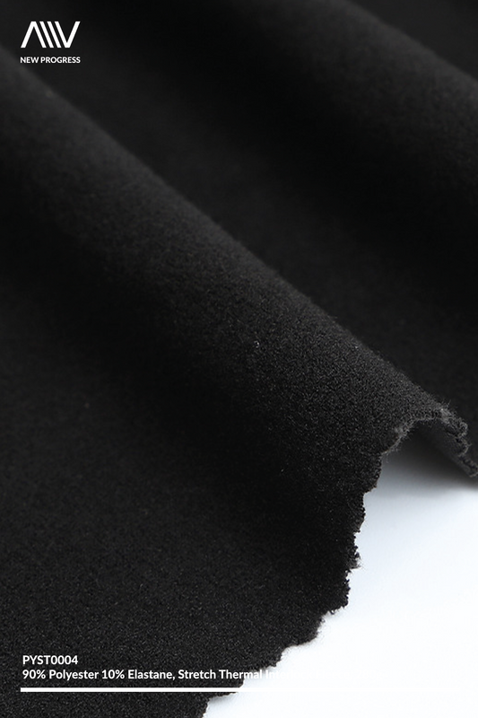 PYST0004 - THERMAL MIDWEIGHT STRETCH INTERLOCK FLEECE - 280G