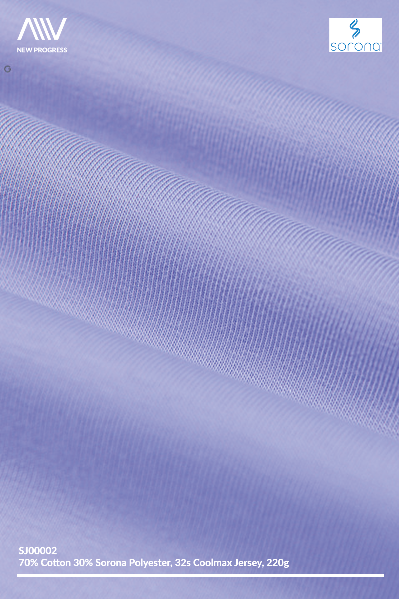 SJ00002 - QUICK DRY COOLMAX COTTON BLEND 32S JERSEY - 220G