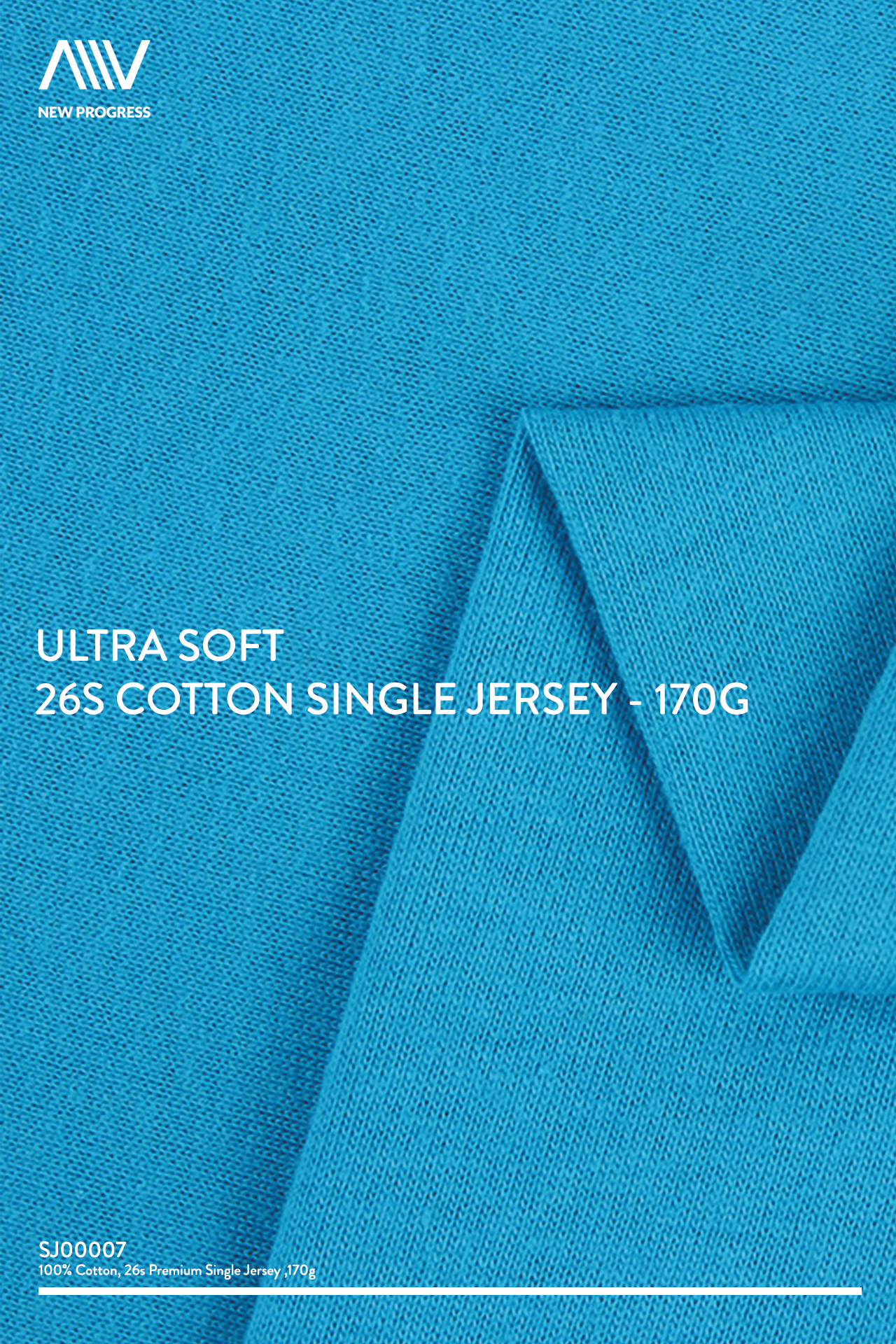 SJ00007 - ULTRA SOFT 26S COTTON SINGLE JERSEY - 170G