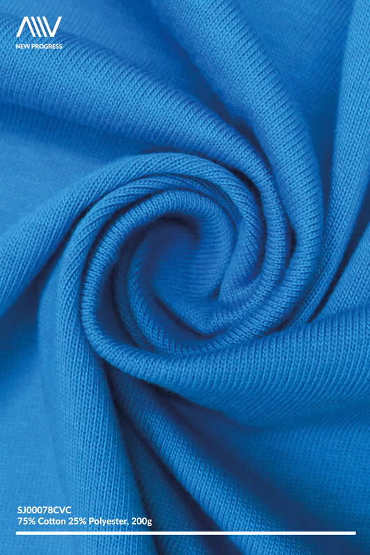 SJ00078CVC - Quick-Dry Cotton Blend 40s/2 Jersey - 200G