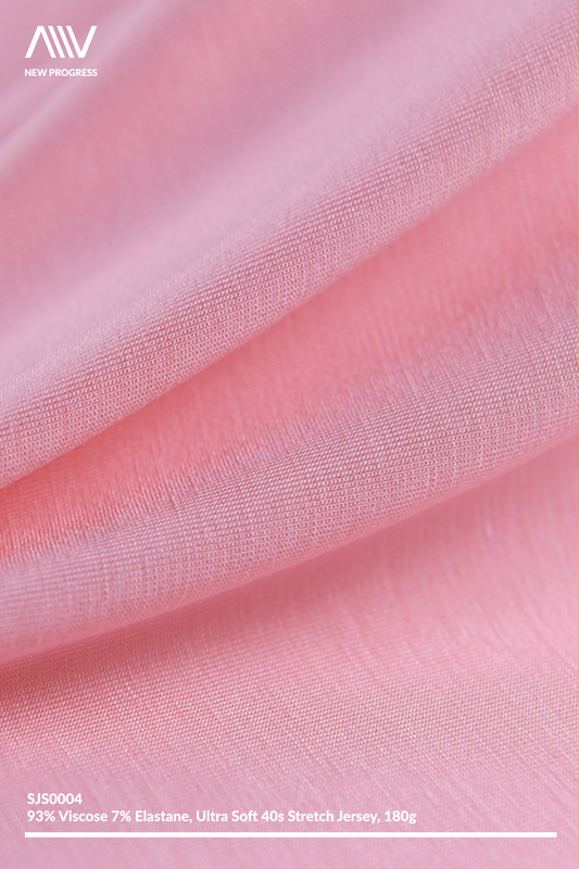 SJS0004 - NATURAL ULTRA SOFT STRETCH VISCOSE JERSEY - 180G