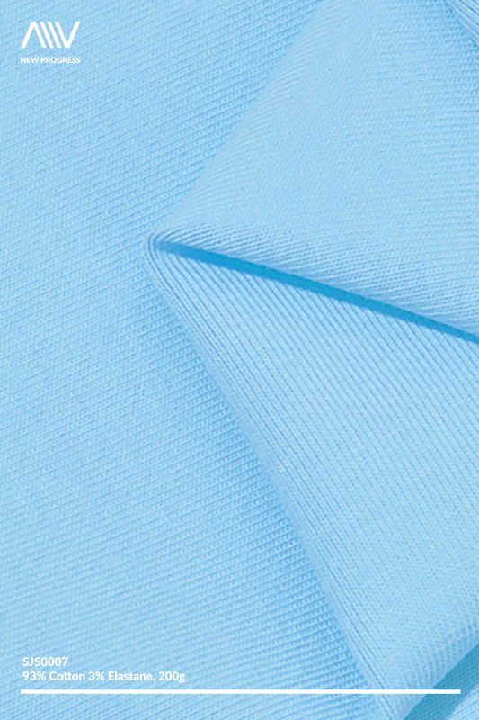 SJS0007 - ULTRA SOFT MID-WEIGHT 32S STRETCH COTTON JERSEY - 200G