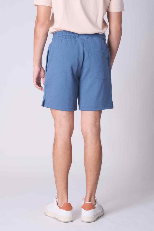 SPE0046 - Essential Mid-weight Stretch Interlock Short 7" - Blue