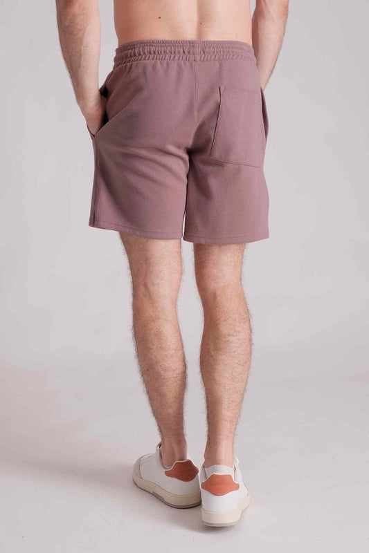 SPE0046 - Essential Midweight Stretch Interlock Short 7" - Purple