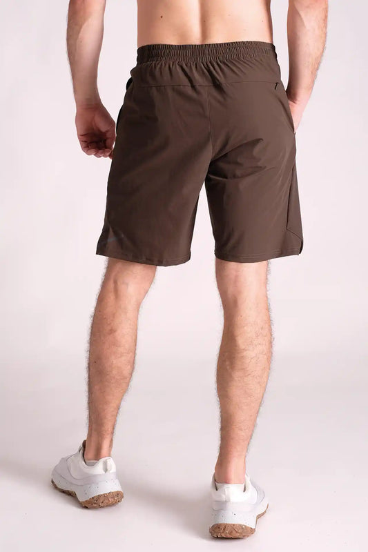 SPE0115 - Water Resistant Lightweight Stretch Nylon Performance Short 8.5"