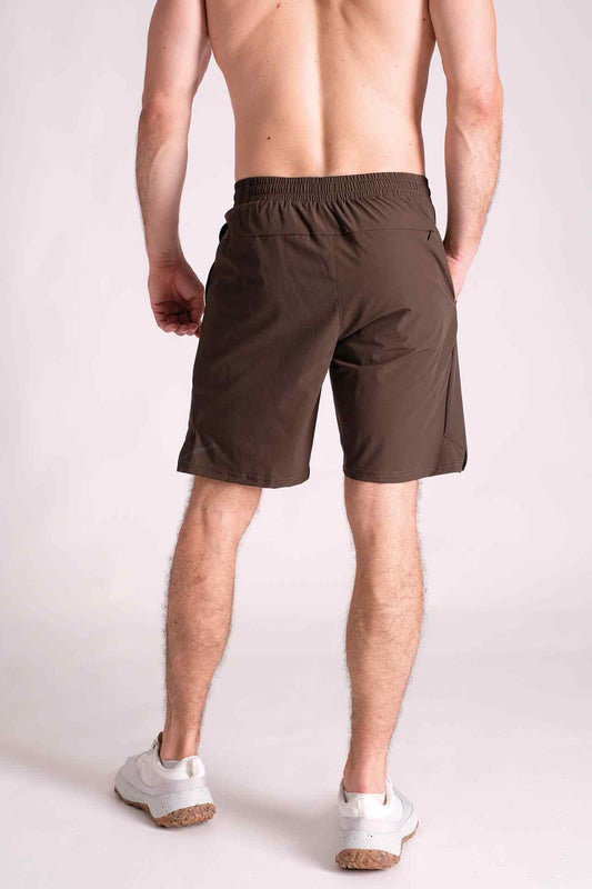 SPE0115 - Lightweight Stretch Nylon Performance Short 8.5" - Army