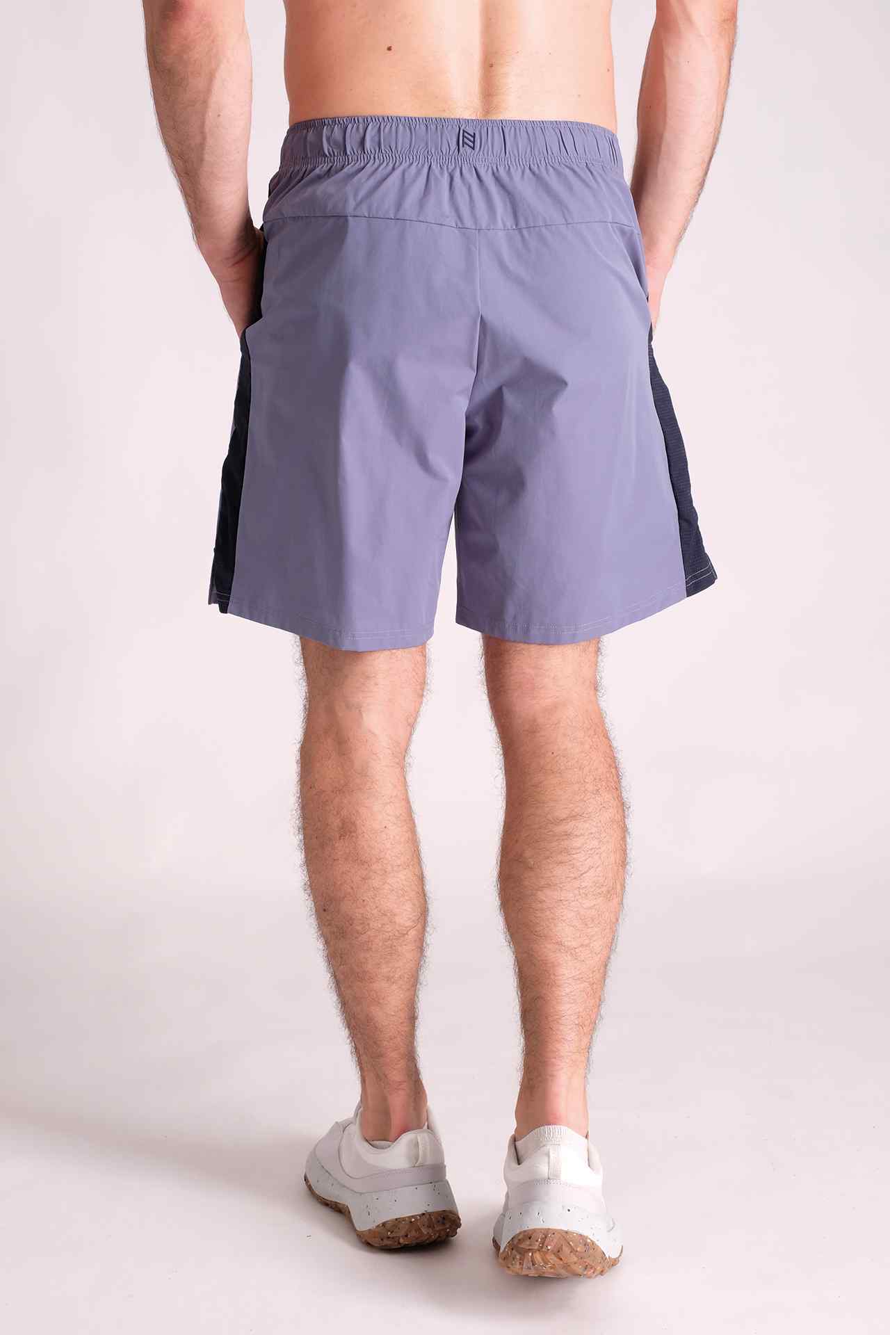 SPE0144 - Lightweight Water Resistant Side Mesh Performance Short 7.0" - Slate