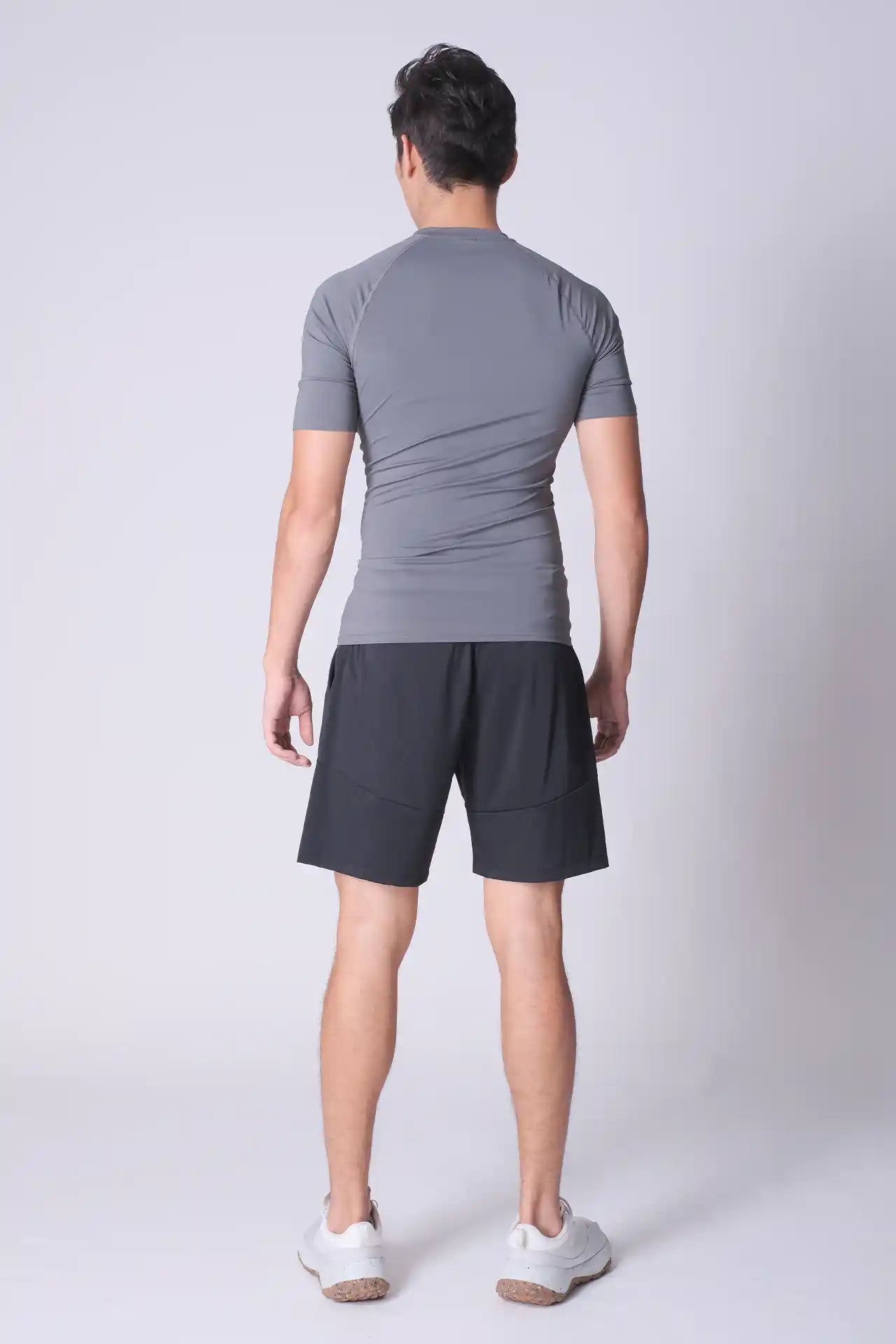 SPE0146 - Quick-Drying Stretch Workout Short 7.0" - Black