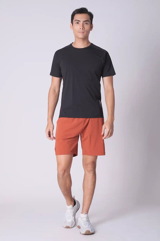 SPE0146 - Water Resistance Lightweight Ripstop Training Short 7" - Orange