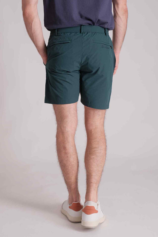 SPE0149 - Essential Water Resistant Classic Office Short 7" - Green