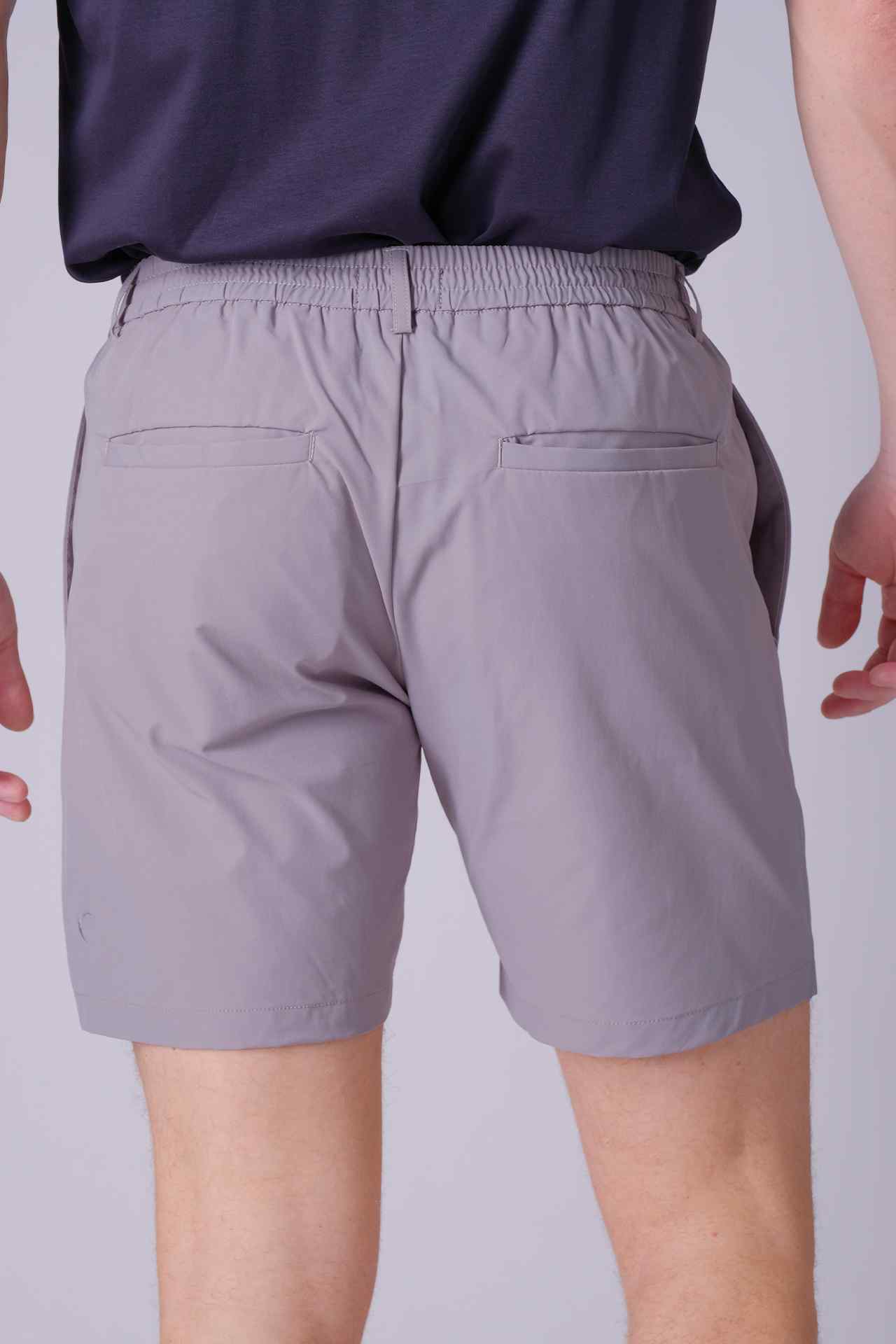 SPE0149 - Essential Water Resistant Classic Office Short 7" - Grey