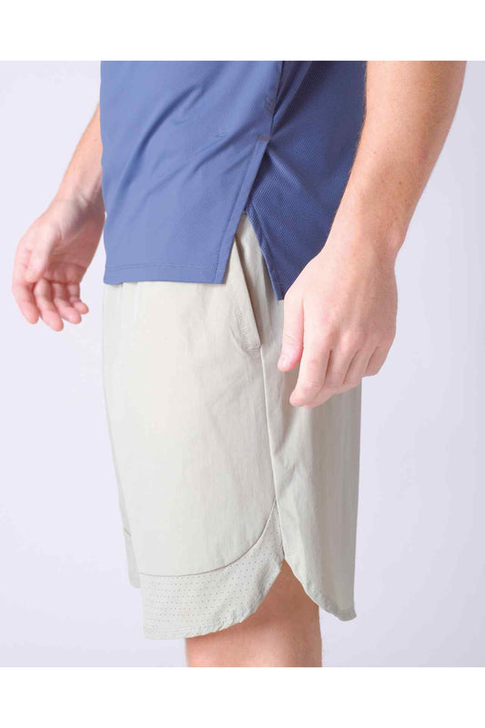 SPE0150 - Water Resistant Lightweight Stretch Nylon Flex Performance Shorts 7" - Mint