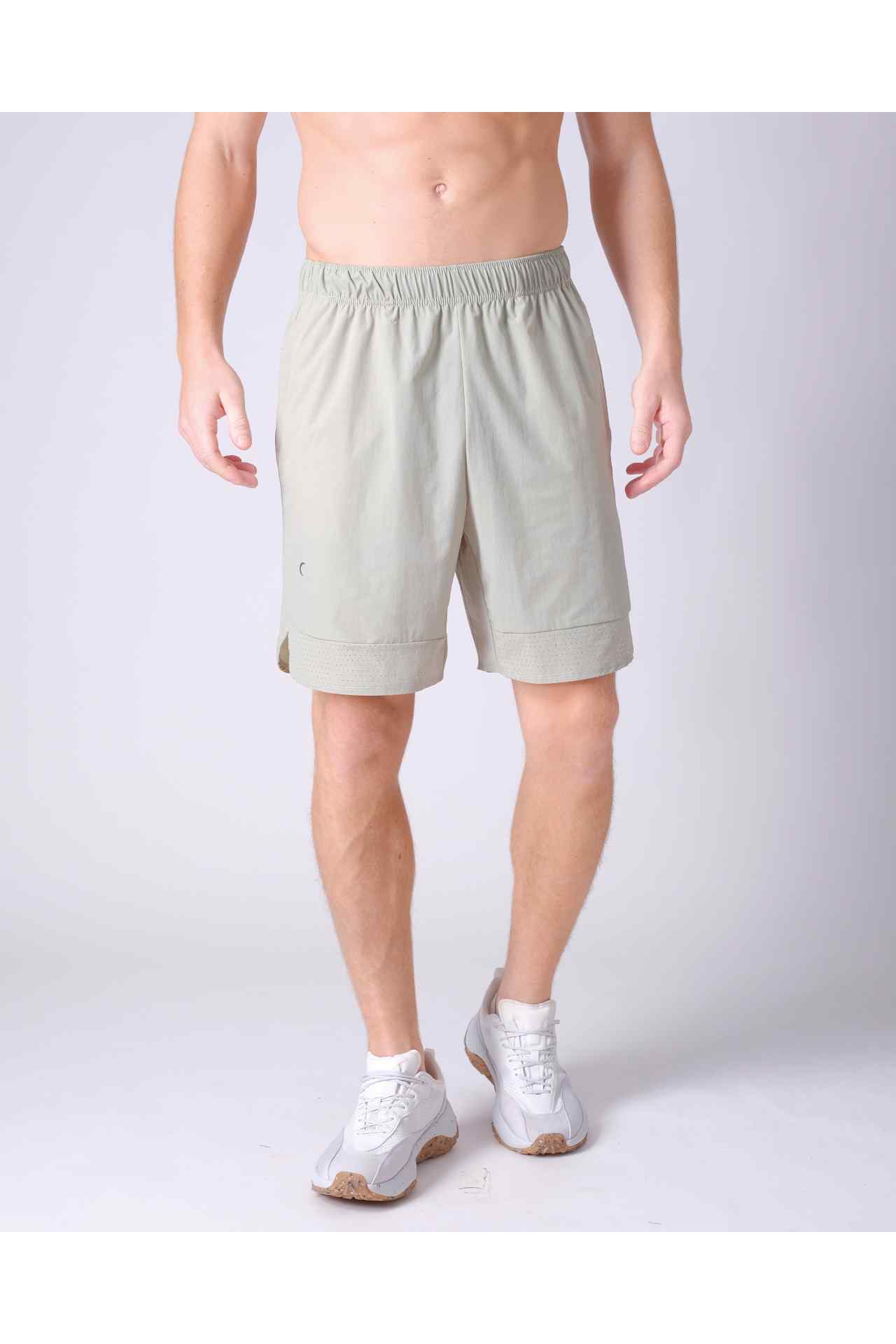 SPE0150 - Water Resistant Lightweight Stretch Nylon Flex Performance Shorts 7" - Mint