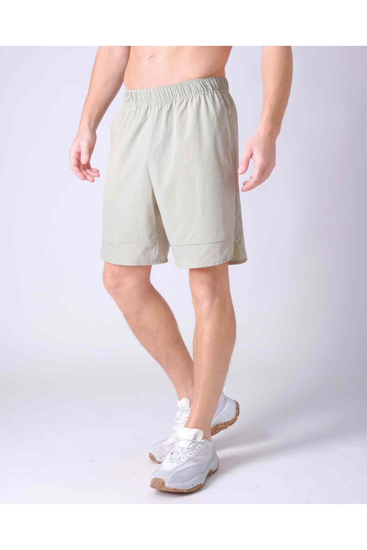 SPE0150 - Water Resistant Lightweight Stretch Nylon Flex Performance Shorts 7" - Mint