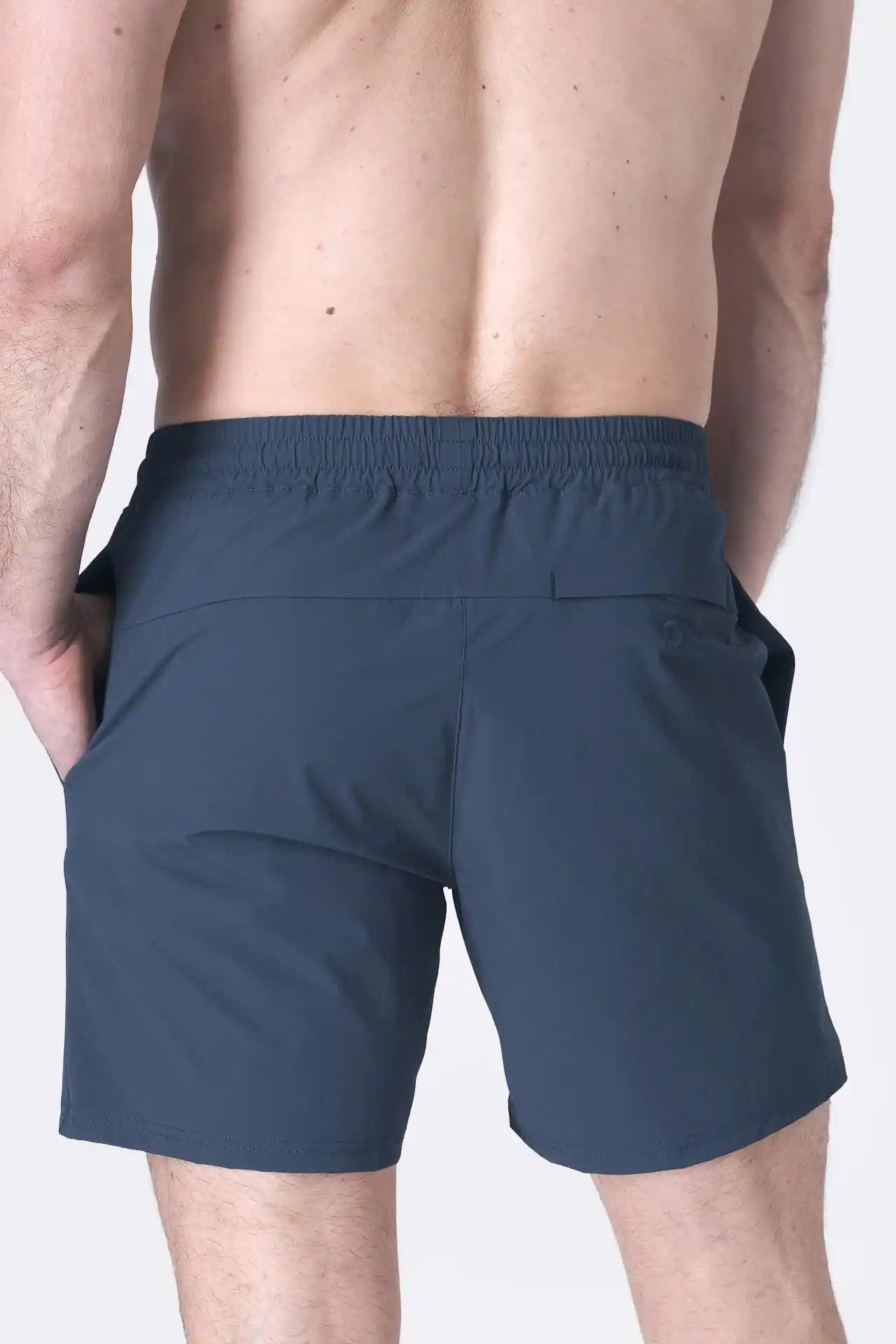 SPE0156 - Water Resistant RipStop Swim Shorts 6" - Teal