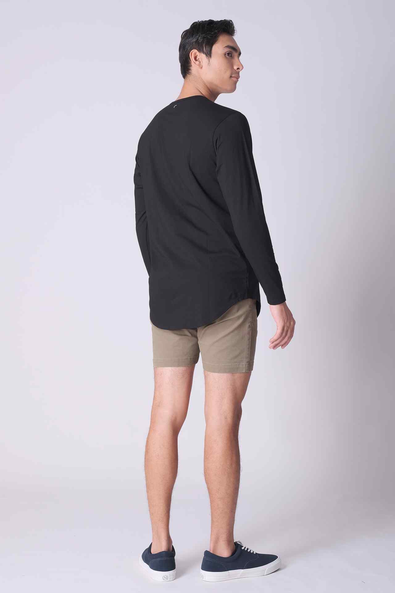 SPE0202 - Essential Stretch Cotton Twill Chino Short 7" - Mid Brown