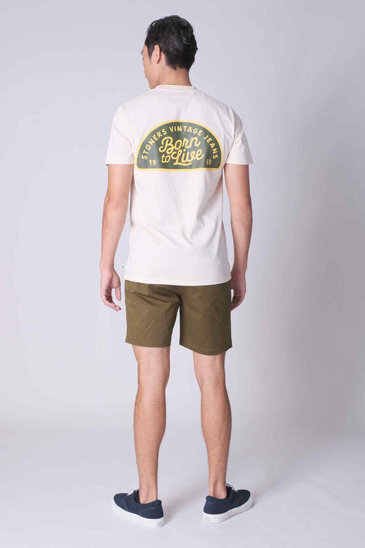 SPE0203 - Essential Stretch Cotton Twill Shorts 7" - Army