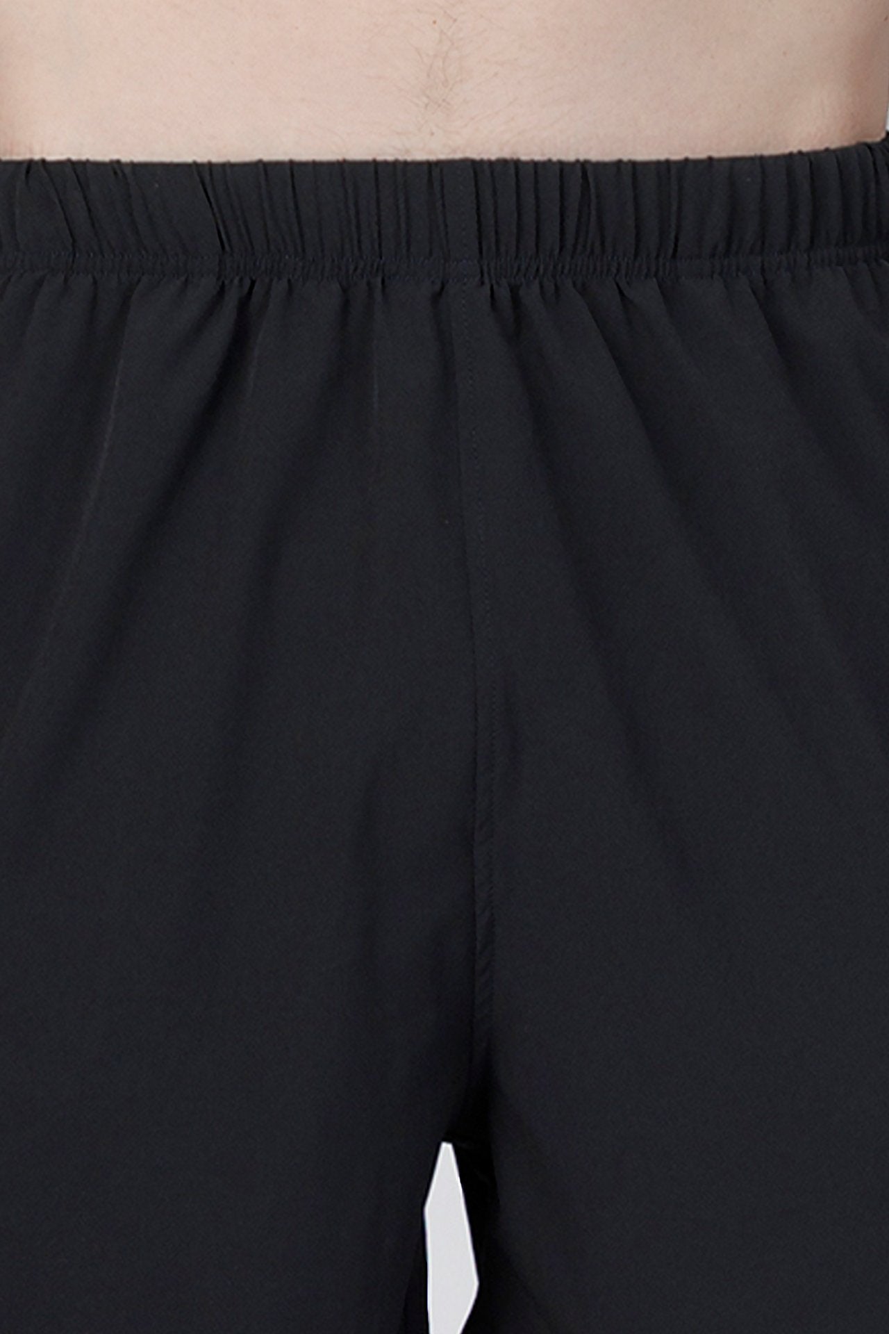 SPE0225 - Lightweight Water Resistance Stretch Ripstop Workout Short 4.0" - Black