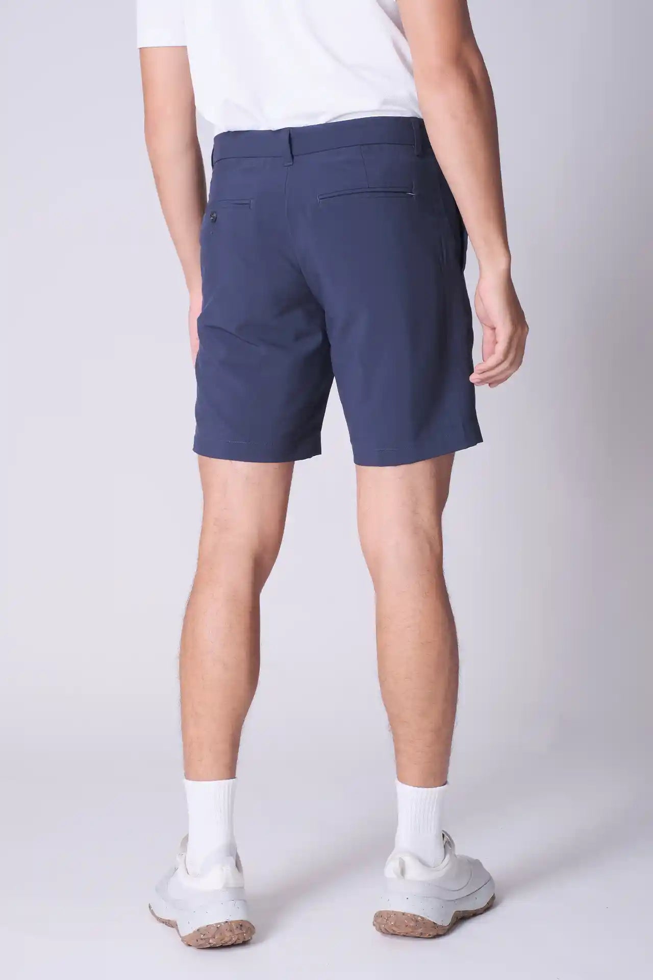 SPE0246 - Ultra Lightweight Stretch Woven Golf Shorts 8.0" - Navy