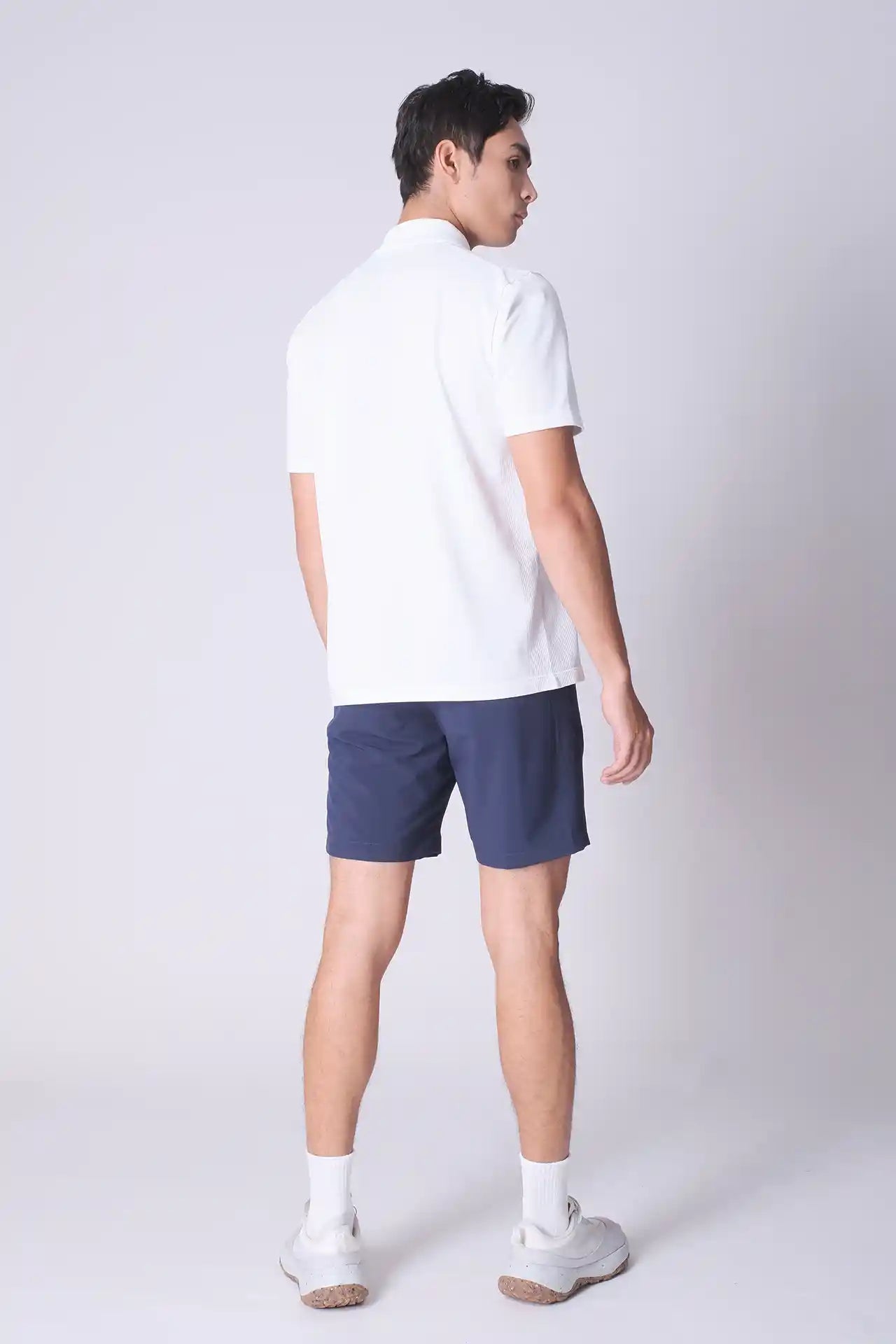 SPE0246 - Ultra Lightweight Stretch Woven Golf Shorts 8.0" - Navy