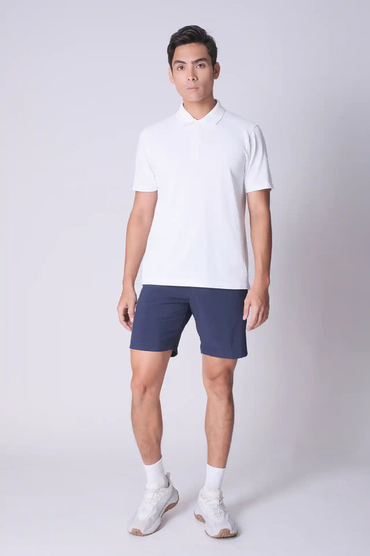 SPE0246 - Ultra Lightweight Stretch Woven Golf Shorts 8.0" - Navy