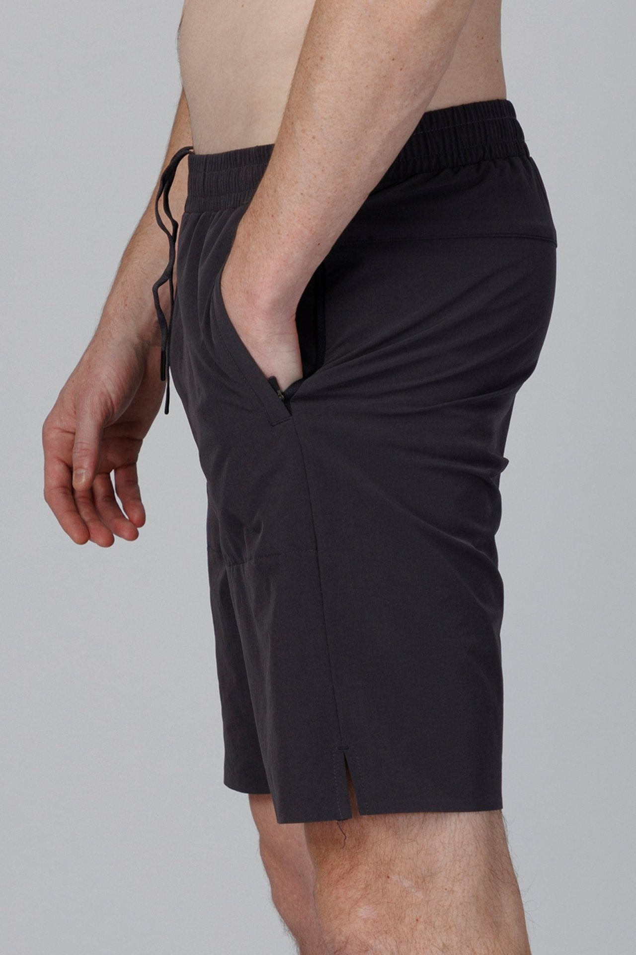 SPE0250 - Water Repellent Stretch Mountaineering Outdoor Short 8.5" - Dark Grey