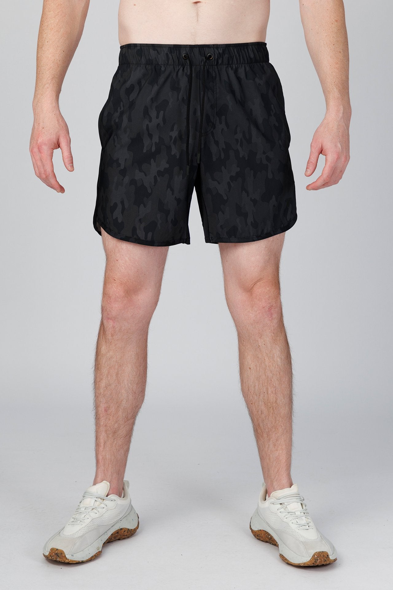 SPE0267 - Lightweight Stretch Nylon Crotch Gusset Short 6.0" - Digital Camo