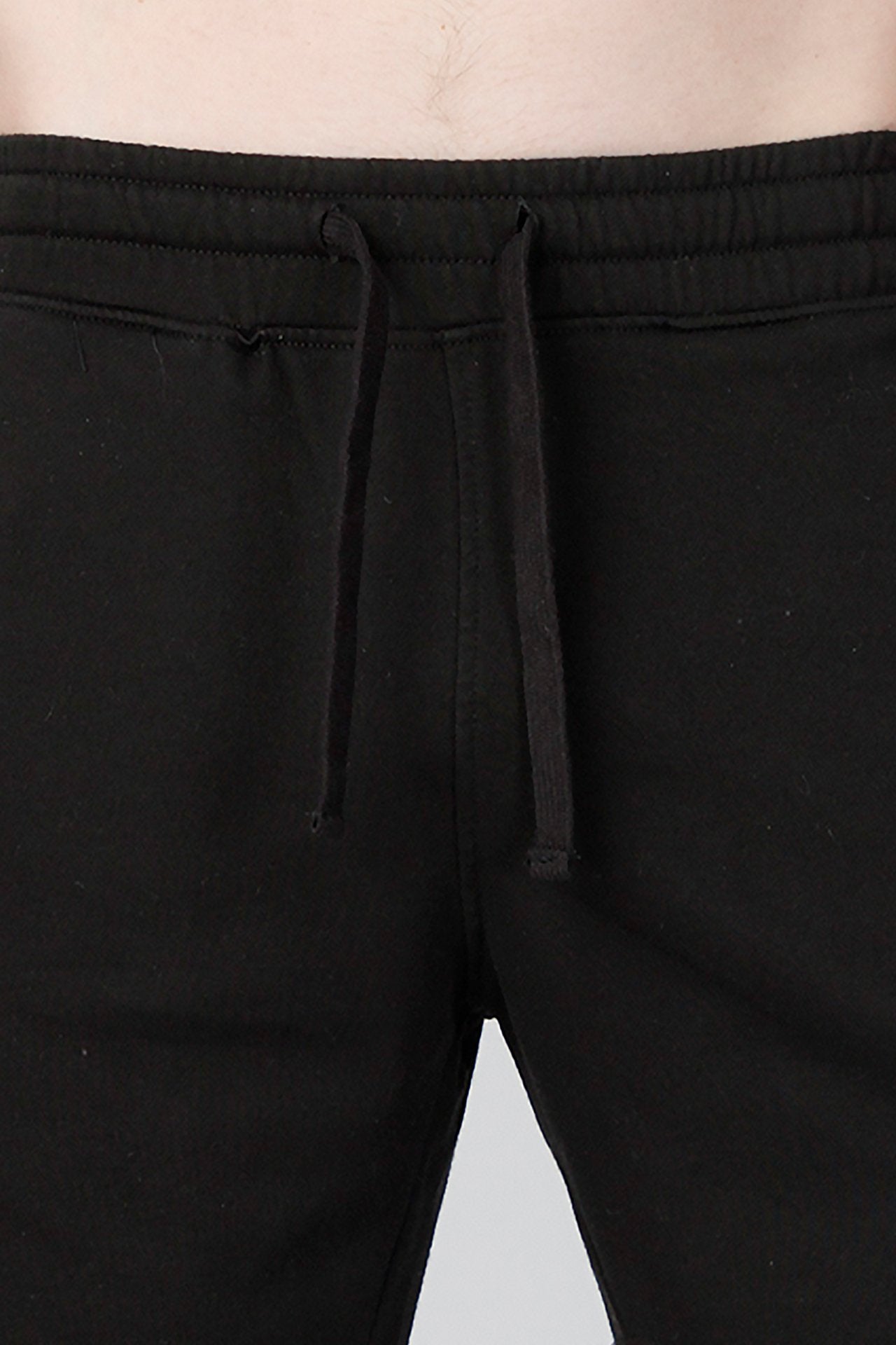SPE0268 - Finest Cotton French Terry Workout Sweatshorts - Black