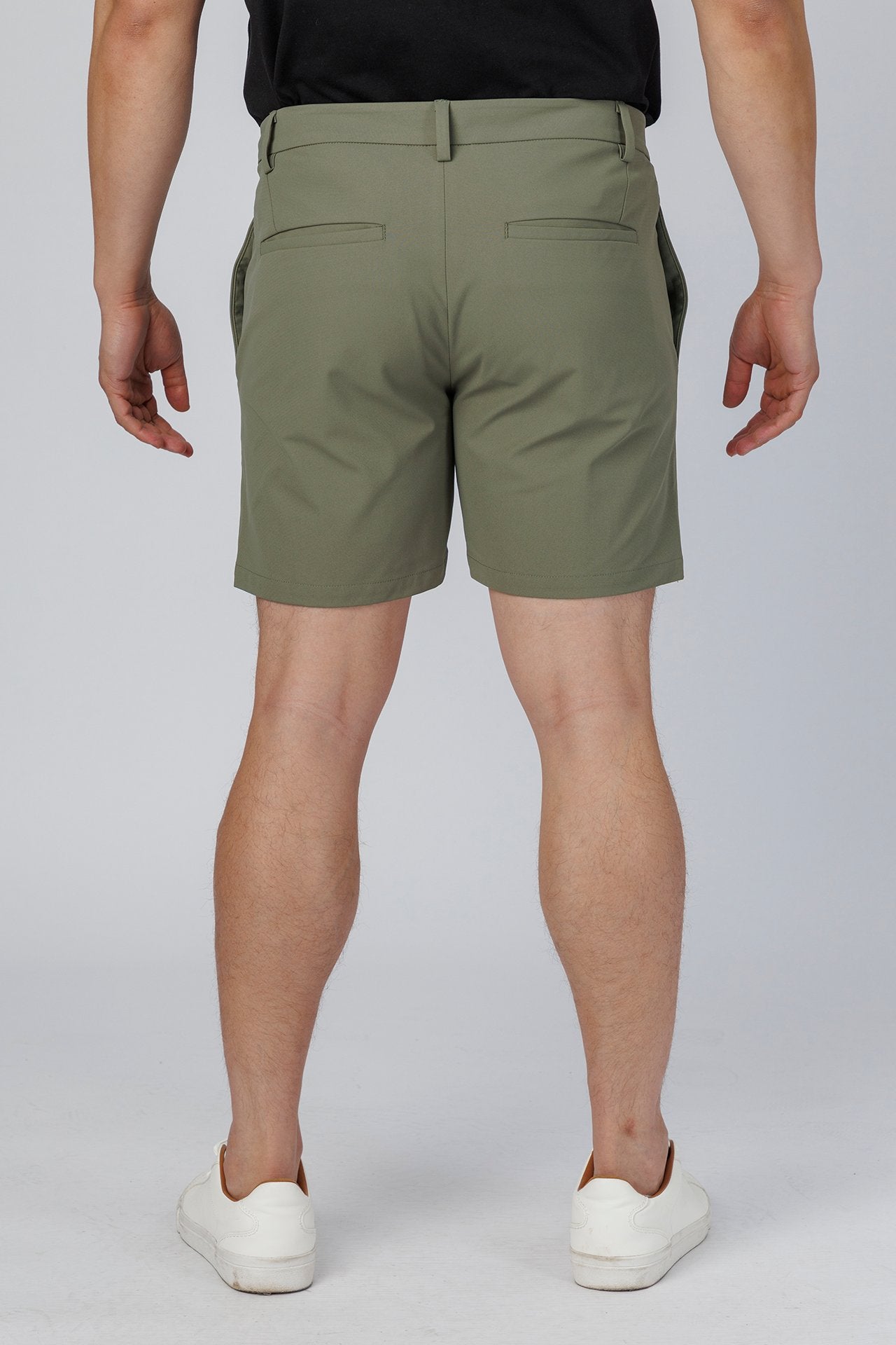SPE0273 - COOLMAX T400 Elastomultiester Stretch Woven Short 5.5" - Army