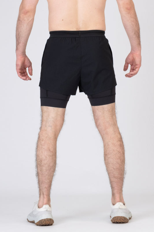 SPE0285 - Stretch Layered Shorts 4"