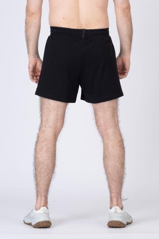 SPE0310 - Organic Cotton Street Dry French Terry Running Shorts with Merino Liner 5"