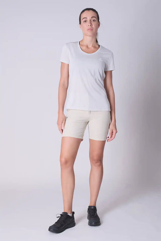 SPWE23009 - Women's Hiking Shorts 7.0" - Cream
