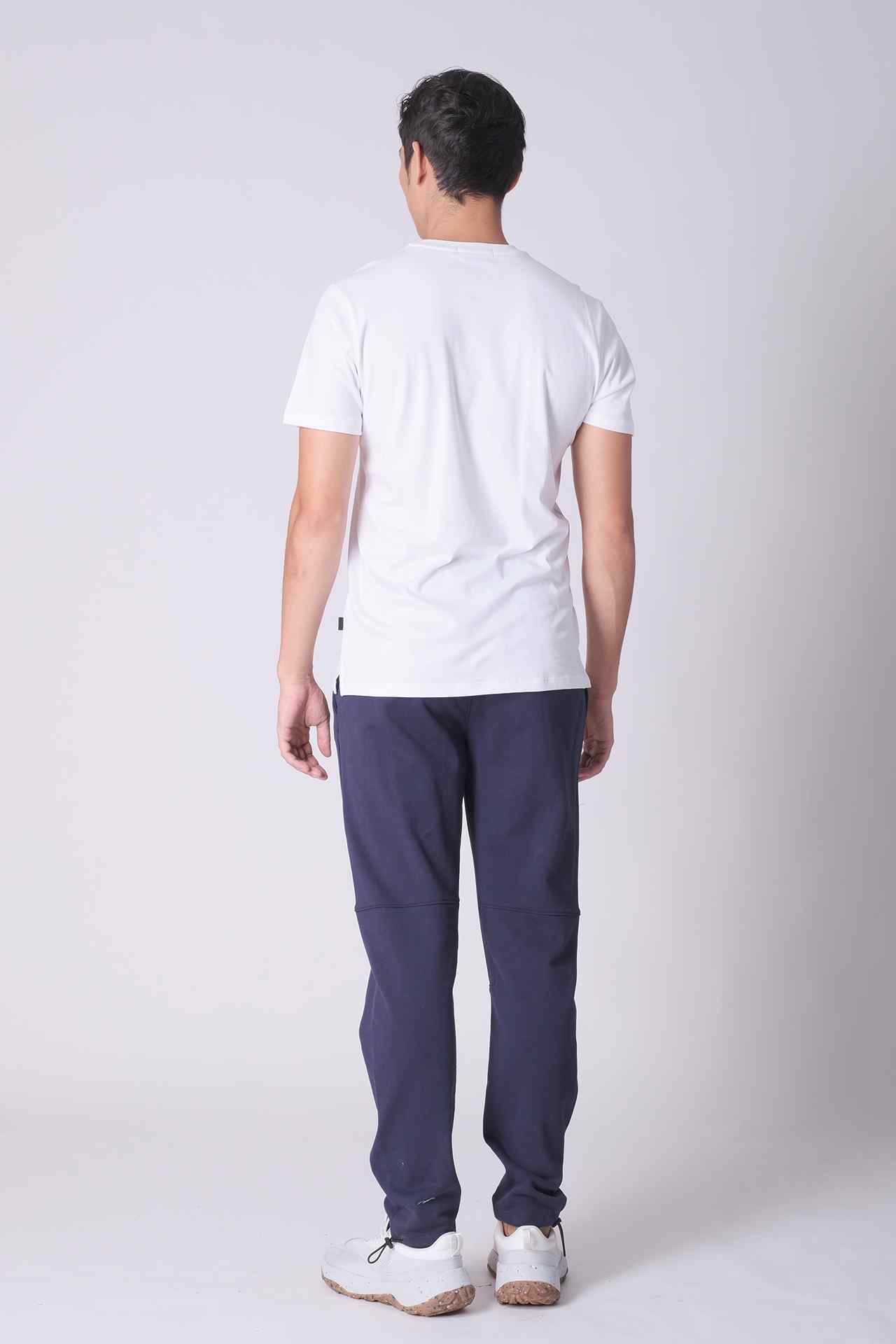SPH0177 - Finest Cotton French Terry Cinchable Cuff Sweatpants 30” - Navy