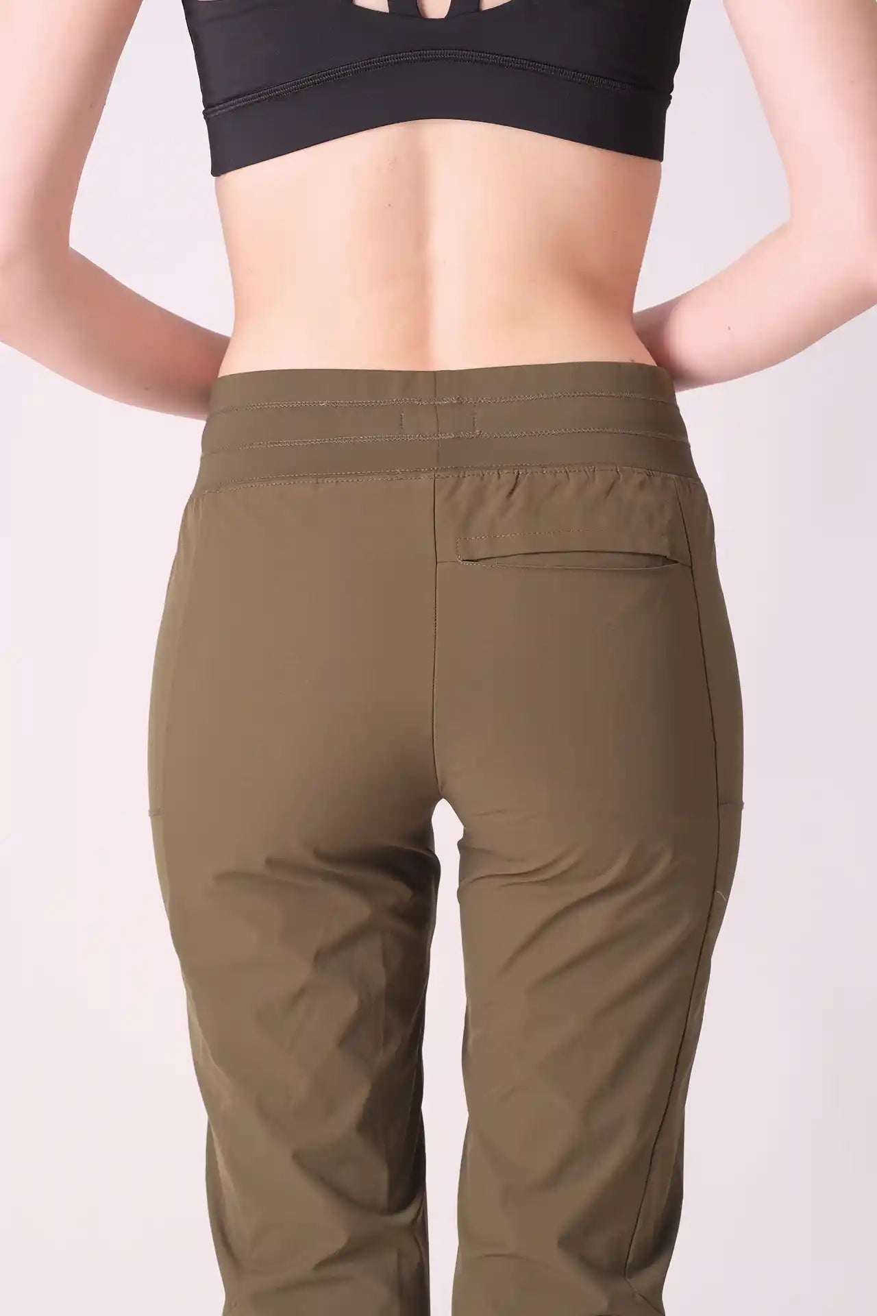 SPWH0185 - Women's Tapered Leg Pants 28"- Green